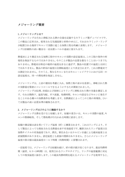メジャーリング概要（100KB）