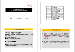 ソフトウェアマーケティング戦略支援コンサルティング検討書