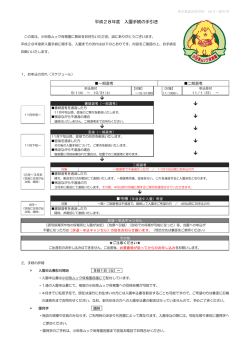 認証保育所用 H28年度 入園の手引き