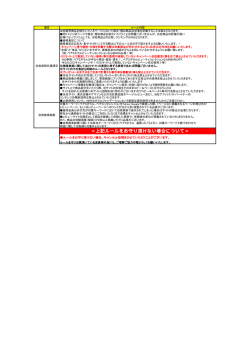 ＜上記ルールをお守り頂けない場合について＞
