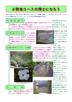小野池コース（PDF）
