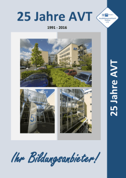 25 Jahre AVT