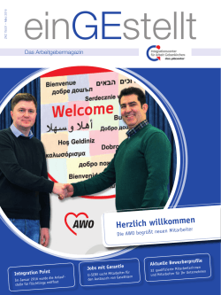 Herzlich willkommen - Integrationscenter für Arbeit Gelsenkirchen