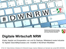 Digitale Wirtschaft NRW