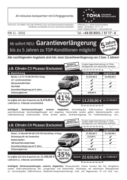 inkl. MwSt. - TOHA Automobil