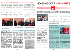 HOHENECKERVORW&Auml;RTS Landtagswahl 2016