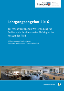 Katalog_2016 - Freistaat Thüringen