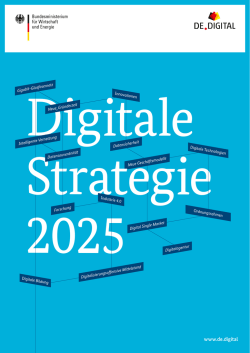 Digitale Strategie 2025