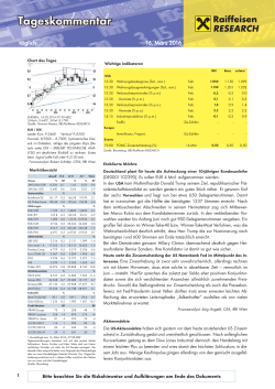 Tageskommentar  - Boerse-ON