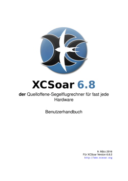 XCSoar Deutsches Handuch