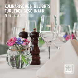 kulinarische highlights für jeden geschmack