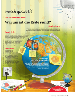 Hesch gw&uuml;sst? - Coopzeitung