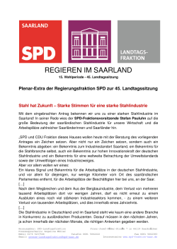 45. Landtagssitzung 24. Februar - SPD