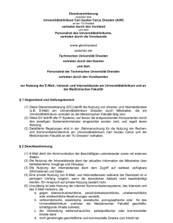 E-Mail,Internet am UKD und MedFak