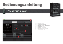 Smart GPS Sync - Bedienungsanleitung.indd