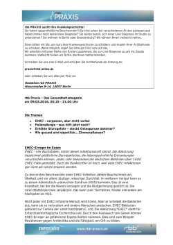 Infoblatt vom 09.03.2016