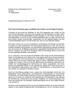 Dringlichkeitsantrag der Fraktion