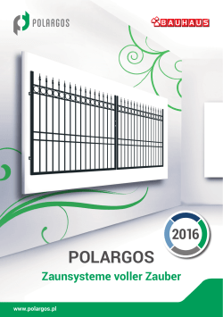Zaunsysteme voller Zauber POLARGOS