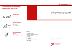 Global Partners of Germany (pdf, 0.24 MB, de)