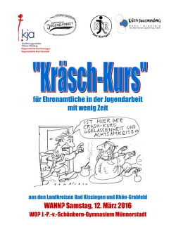 Download: Ausschreibung "Kr&auml;schkurs"