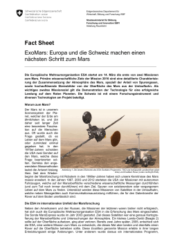 Fact Sheet - Der Bundesrat admin.ch