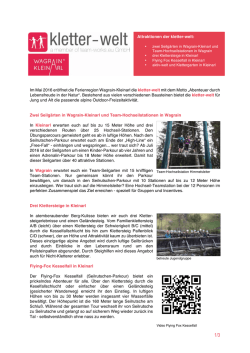 Infos  - kletter-welt