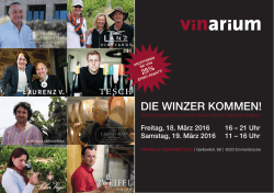 die winzer kommen!