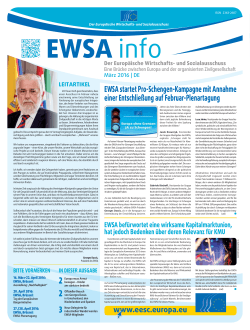 Der EWSA - Europa.eu