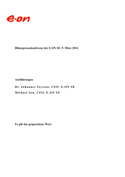 Reden Dr. Johannes Teyssen und Michael Sen (PDF