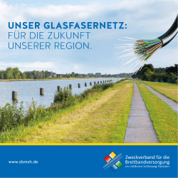Unser Glasfasernetz - Zweckverband für die Breitbandversorgung