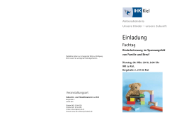 Einladung Fachtag IHK 08.03.16 - GEW Schleswig