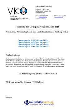 Infos zum Gruppentreffen 2016 downloaden