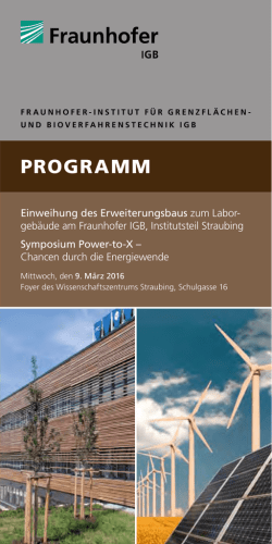 PROGRAMM - IBB Netzwerk GmbH