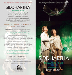 siddhartha - kunst kabinett hespert