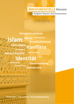 Broschüre „Beratungsstelle Hessen“