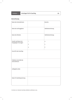 Handouts zum Buch