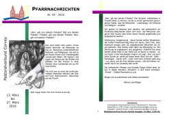 pfarrnachrichten - Pastoralverbund Corvey