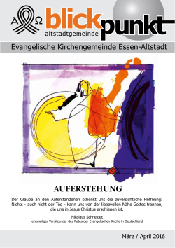 auferstehung - Evangelische Kirche im Rheinland – EKiR.de