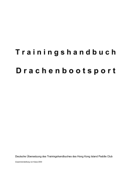 Handbuch des Drachenboot