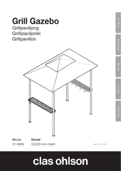 Grill Gazebo - Clas Ohlson