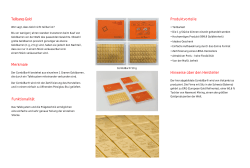 Teilbares Gold Merkmale Funktionalität Produktvorteile Hinweise