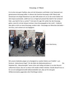 Kreuzweg in Tilbeck - Cardijn