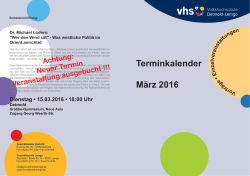 Vorträge_März 2016.indd - VHS Detmold