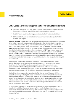 PDF downloaden - Gelbe Seiten Marketing