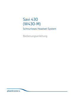 Savi W430-M - Plantronics