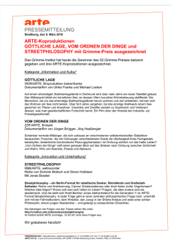 internationale filmfestspiele berlin - Presse