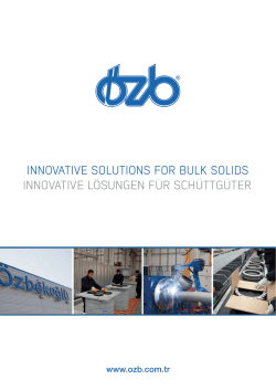 innovative solutions for bulk solids innovative