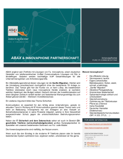 abax & innovaphone partnerschaft