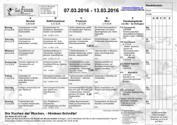 Menüplan 10-Wo
