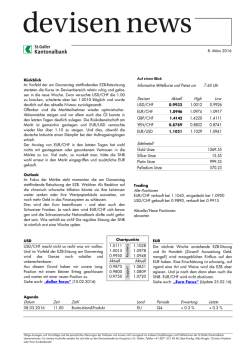 Informative Mittelkurse und Preise um 7.46 Uhr Devisen Aktuell High